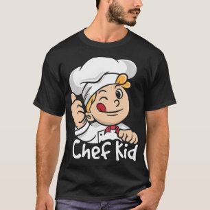 T-shirt Chef animal birthday chef (male) funny teddies