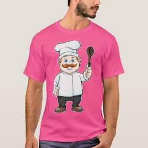 T-shirt Chef avec Cuillère à soupe casquette Chefs