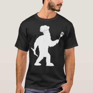 T-shirt Chef Bigfoot Chef Cuisinier cuire cuisine battemen