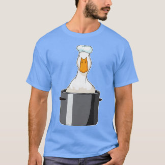 T-shirt Chef Canard Casserole Casquette de chef