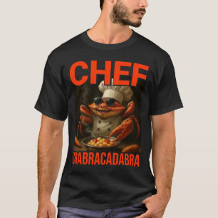 T-shirt Chef Crabracadabra Mémé Drôle Brainrot