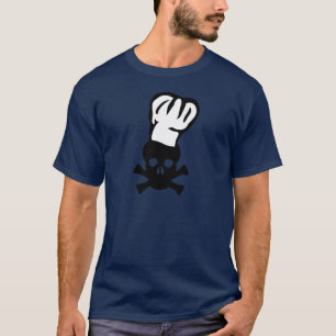 T-shirt chef cuisinier noir