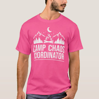 T-shirt Chef de camp - Camping Camping Camper Shir