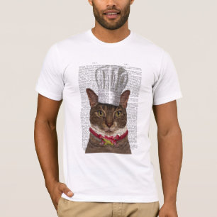 T-shirt Chef de chats