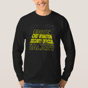 T-shirt Chef de la sécurité informatique Cool Galaxy Jo