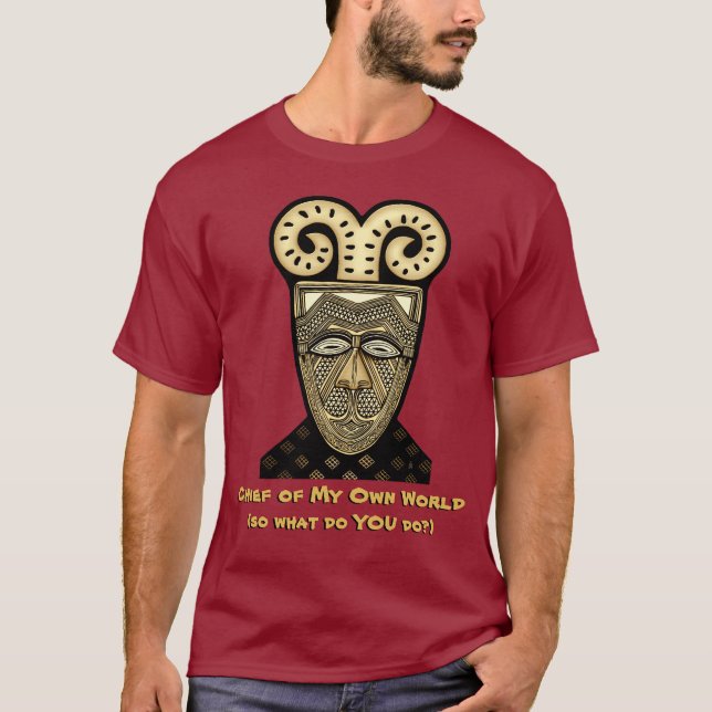 T-shirt Chef de My Own World (T-Shirt) (Devant)