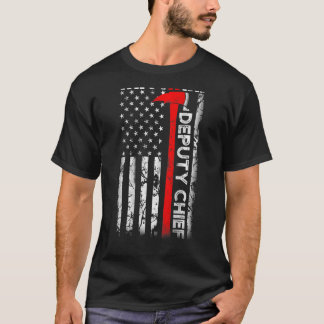 T-shirt Chef de pompier retraité Pompier U