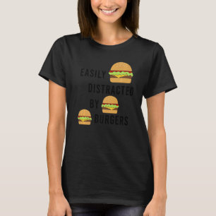 T-shirt Chef de restauration rapide Citation Burger Manger