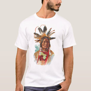 T-shirt Chef de Sioux de Blackfoot : Beaucoup de klaxons