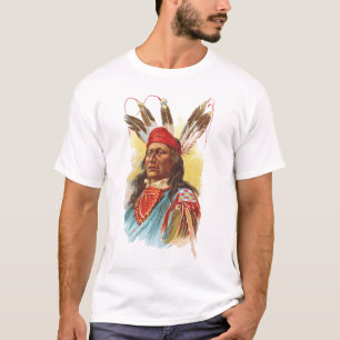 T-shirt Chef de Sioux de Pawnee : Ours de précipitation