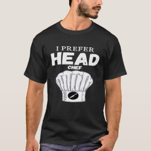 T-shirt Chef Directeur Naughty Humour Adulte Pour Les Homm