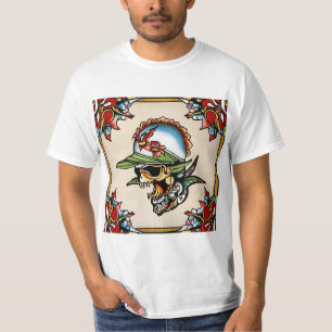 T-shirt Chef-d'oeuvre de tatouage Jerry & Ed Hardy