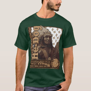 T-shirt Chef d'Oglala Lakota de -Chien sous