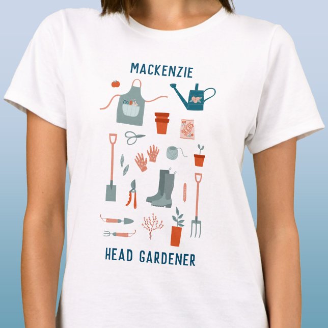 T-shirt Chef Gardener Personnalisé (Créateur téléchargé)
