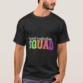 T-shirt Chef Gardien Équipe Retour À L'École Fourniture Du