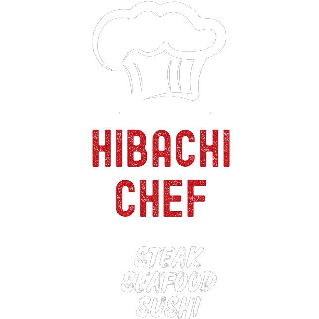 T-shirt Chef Hibachi (Créateur téléchargé)