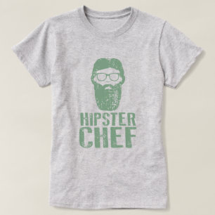 T-shirt Chef Hipster femmes