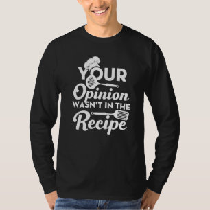T-shirt Chef Hommes Femmes Cuisinier Pâtisserie Chef Cuisi