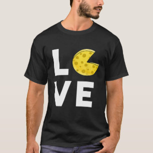 T-shirt Chef - I Love Cheese Chemise Cute Funny Fromage Am