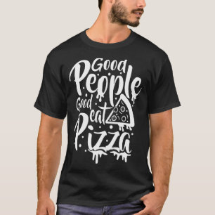 T-shirt Chef Italien Pizza Maker Bons Gens Mangez Bons Piz
