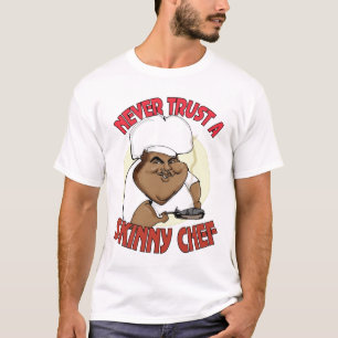 T-shirt chef maigre