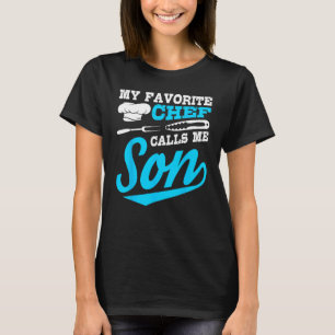 T-shirt Chef Me Appelle Son Cuisine Expert Cuisine Gr Culi