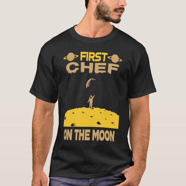 T-shirt Chef On The Moon (Devant)