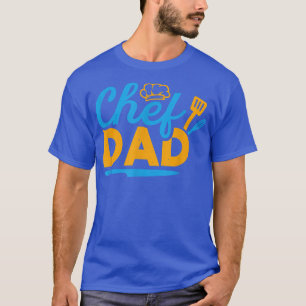 T-shirt Chef Papa Sous Chefs Cuisine culinaire Amoureux Cu