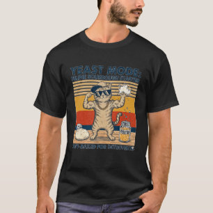 T-shirt Chef Pâtissier Chat Amateur de Croissant Monsieur