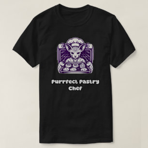 T-shirt Chef Pâtissier Féminin Parfait Expertise Boulangèr