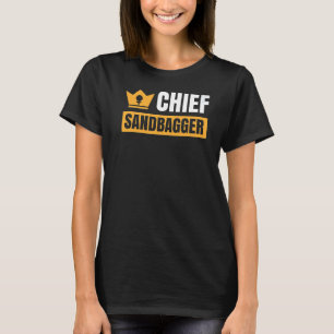 T-shirt Chef Sandbagger Gag Golf