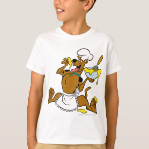 T-shirt Chef Scooby Doo Thanksgiving
