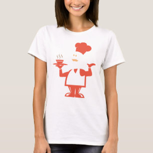 T-shirt Chef tenant un bol de soupe