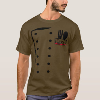 T-shirt Chef Uniforme Funny Costume de Cuisinier