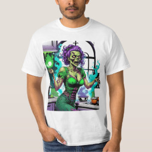 T-shirt Chef Zombie : Cuisine des délices Éffrayants dans 