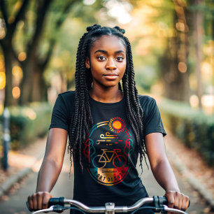 T-shirt Chemin cyclable Retro Fort Desoto
