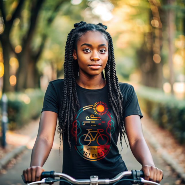 T-shirt Chemin cyclable Retro Fort Desoto (Créateur téléchargé)