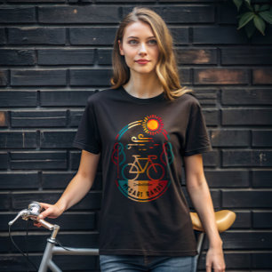 T-shirt Chemin cyclable Retro Mesabi Range