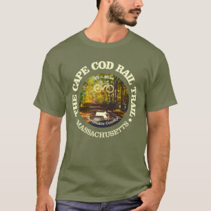 T-shirt Chemin de fer Cape Cod (vélo c)