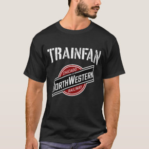 T-shirt Chemin de fer Chicago et North Western
