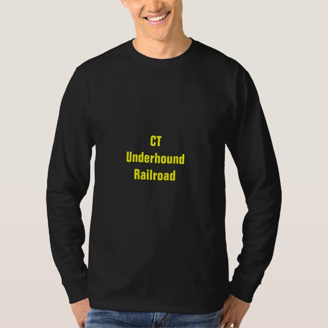 T-shirt Chemin de fer de CT Underhound (Devant)