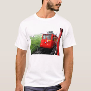 T-shirt Chemin de fer de dent de Pilatus de bâti en Suiss