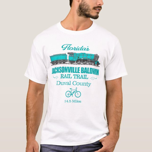T-shirt Chemin de fer de Jacksonville Baldwin (RT2) (Devant)