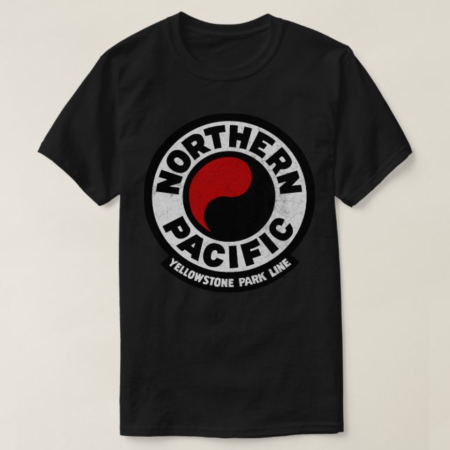T-shirt Chemin de fer du Pacifique Nord (Design devant)