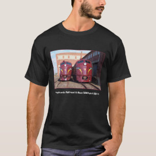 T-shirt Chemin de fer E-8a, s (JTFS) 5809 et 5711 de la