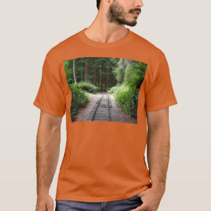 T-shirt Chemin de fer Forêt plus légère