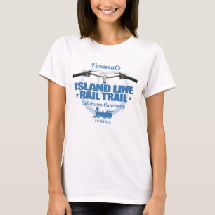 T-shirt Chemin de fer Island Line (H2)