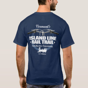 T-shirt Chemin de fer Island Line (H2)
