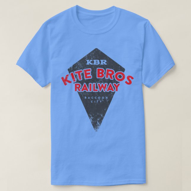 T-shirt Chemin de fer Kite Bros (Design devant)