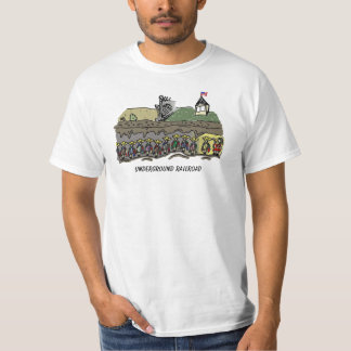 T-shirt Chemin de fer souterrain